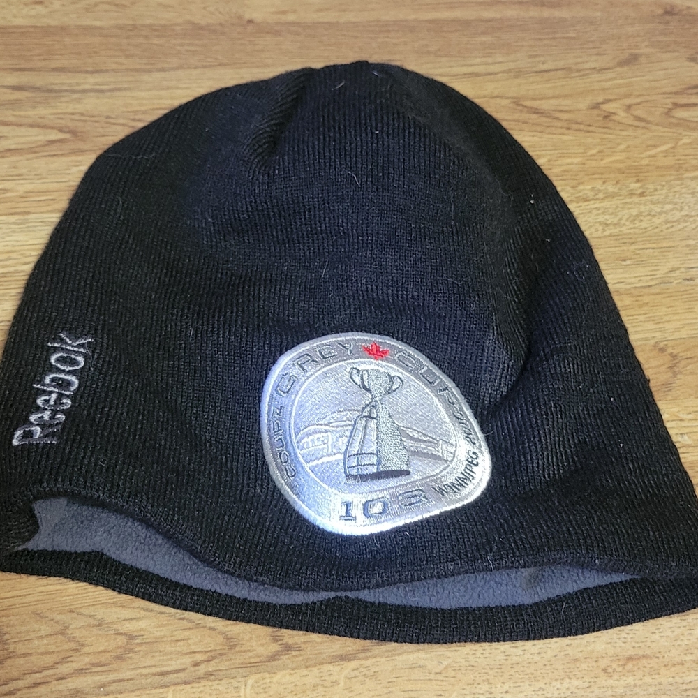 Reebok Black Grey Cup Beanie